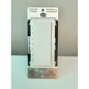 Crestron CLW-DIMEX-E-W-S Cameo® Express Wireless In-Wall Dimmer, 120V, White